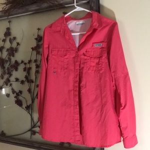 Columbia Salmon Shirt